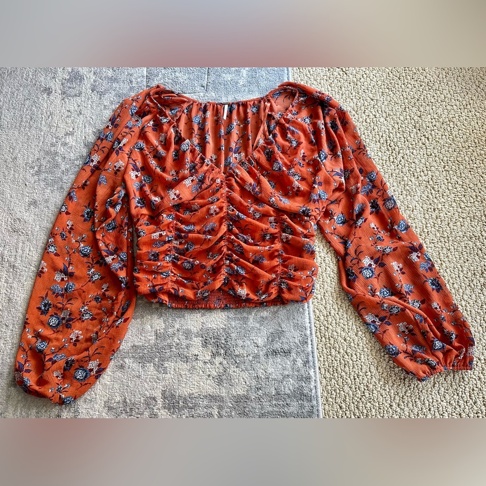 Free People Long Sleeve Top